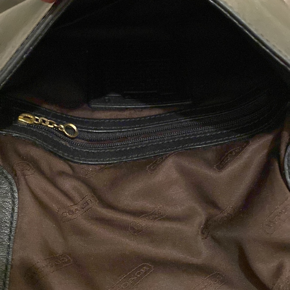 Coach vintage black bag. Nr C33-9592 - Picture 4 of 11